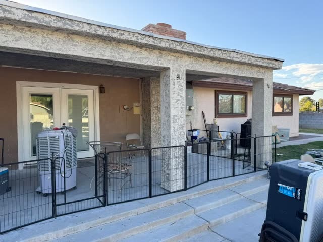 Completed covered patio area at a Las Vegas Valley property